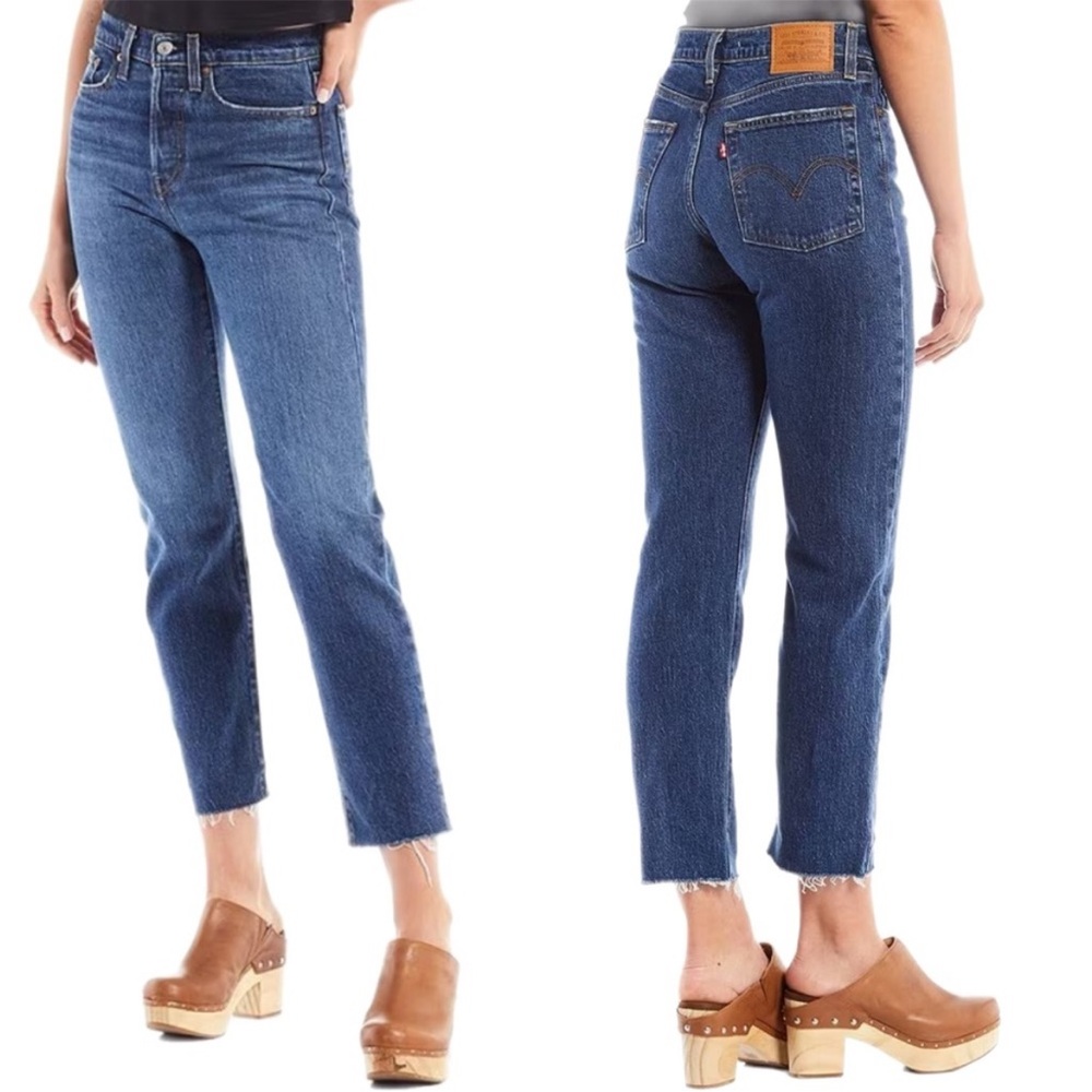 Levi’s Wedgie Straight High Rise Blue Jean | Size 27